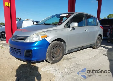 2010 Nissan Versa 1.8S из США, поврежденный, VIN 3N1BC1CP6AL394478